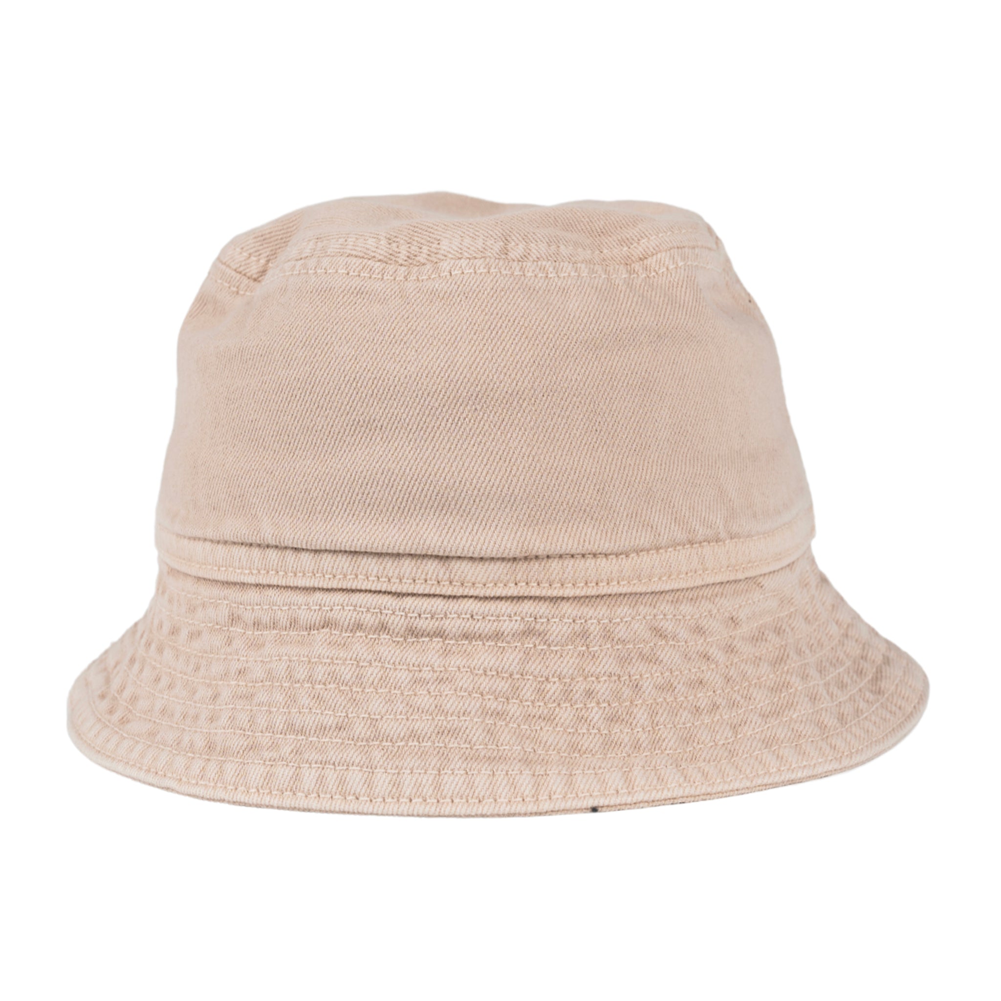 Garrison  bucket hat in cotone in pietra