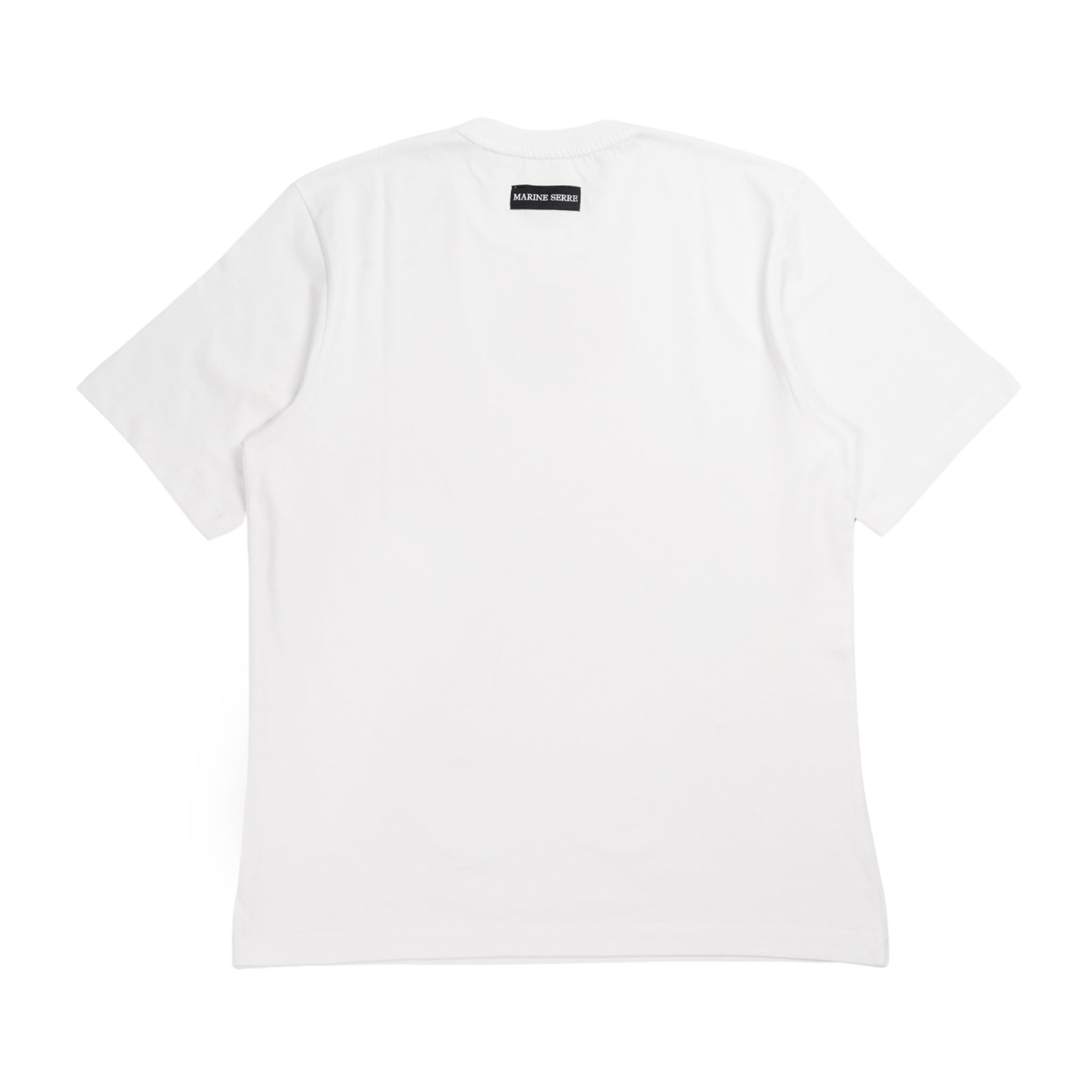 T-shirt in cotone biologico in bianco