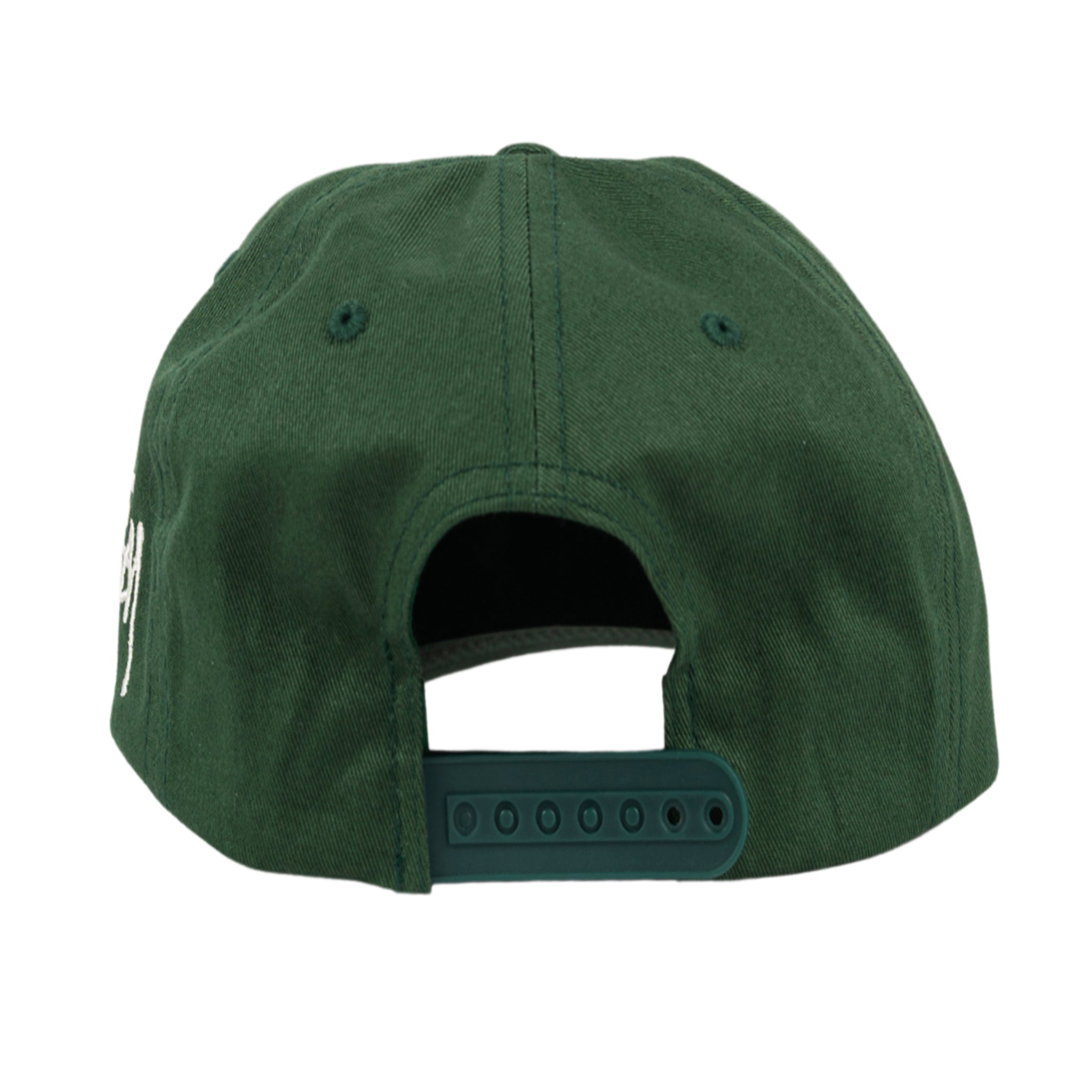 Chenille Low Pro cappello in cotone in verde