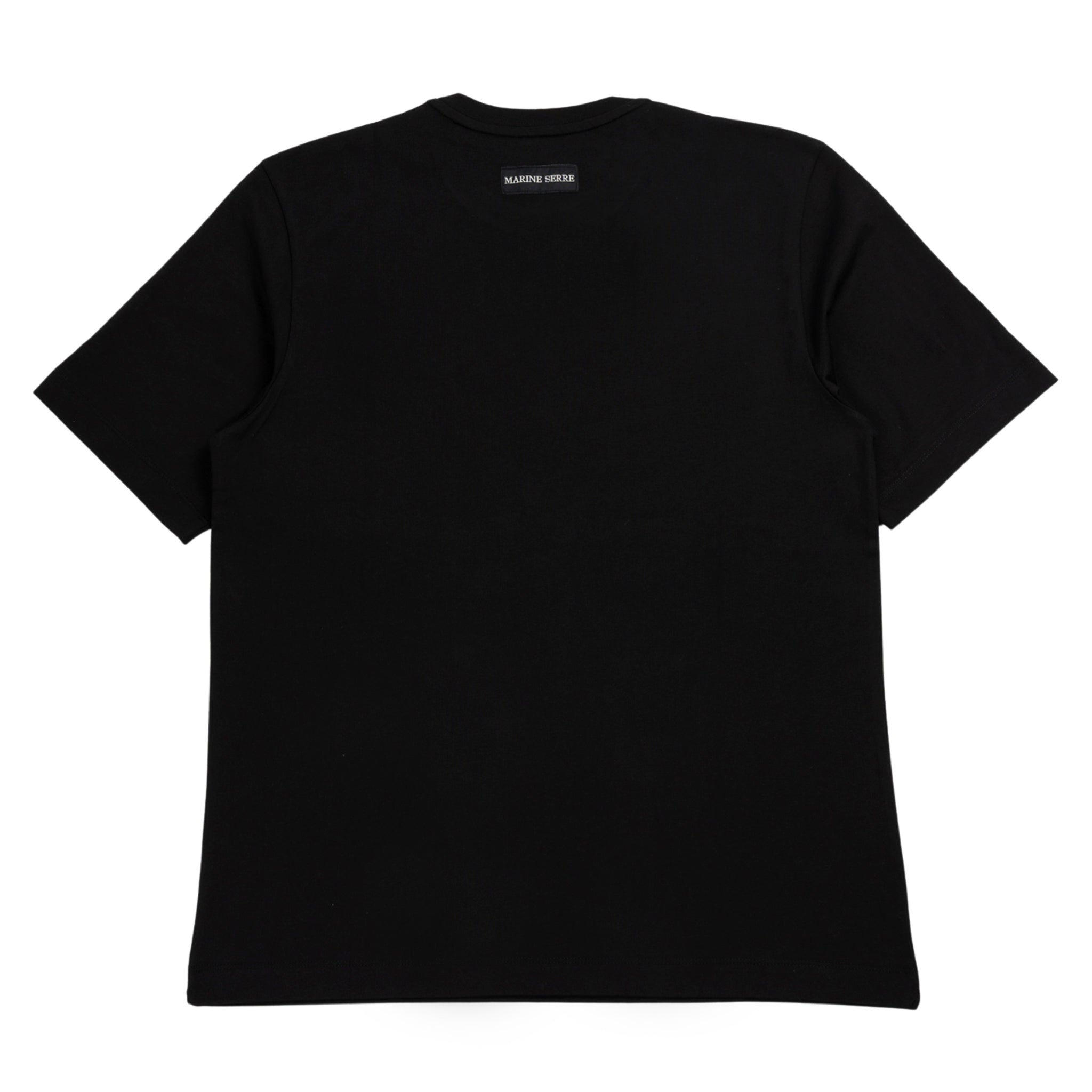 T-shirt in cotone biologico in nero