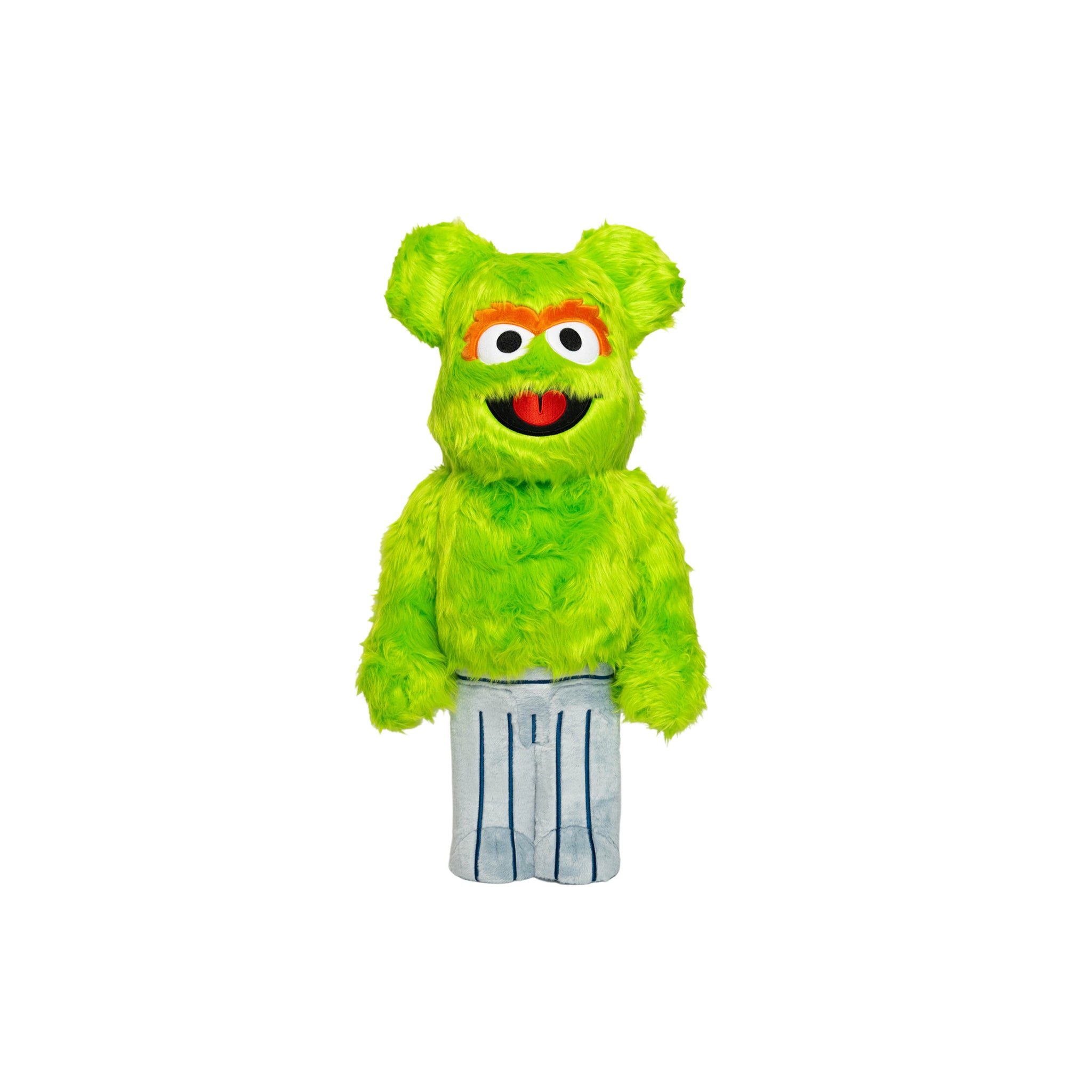 Medicom Toy Bearbrick Oscar The Grouch (Costume Version)  1000%