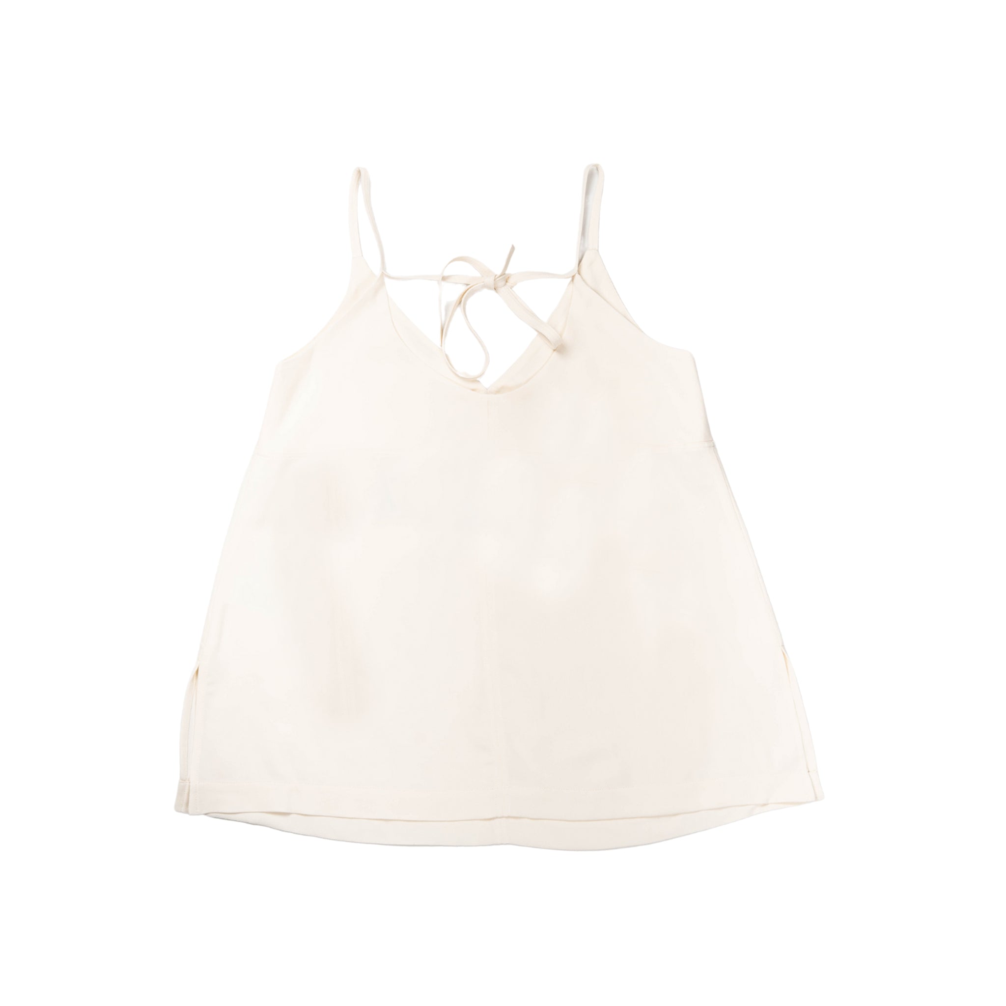 Cami top in bianco sporco