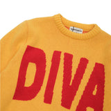 such a diva sweater AW26KNW0402- YLW CARNE BOLLENTE 