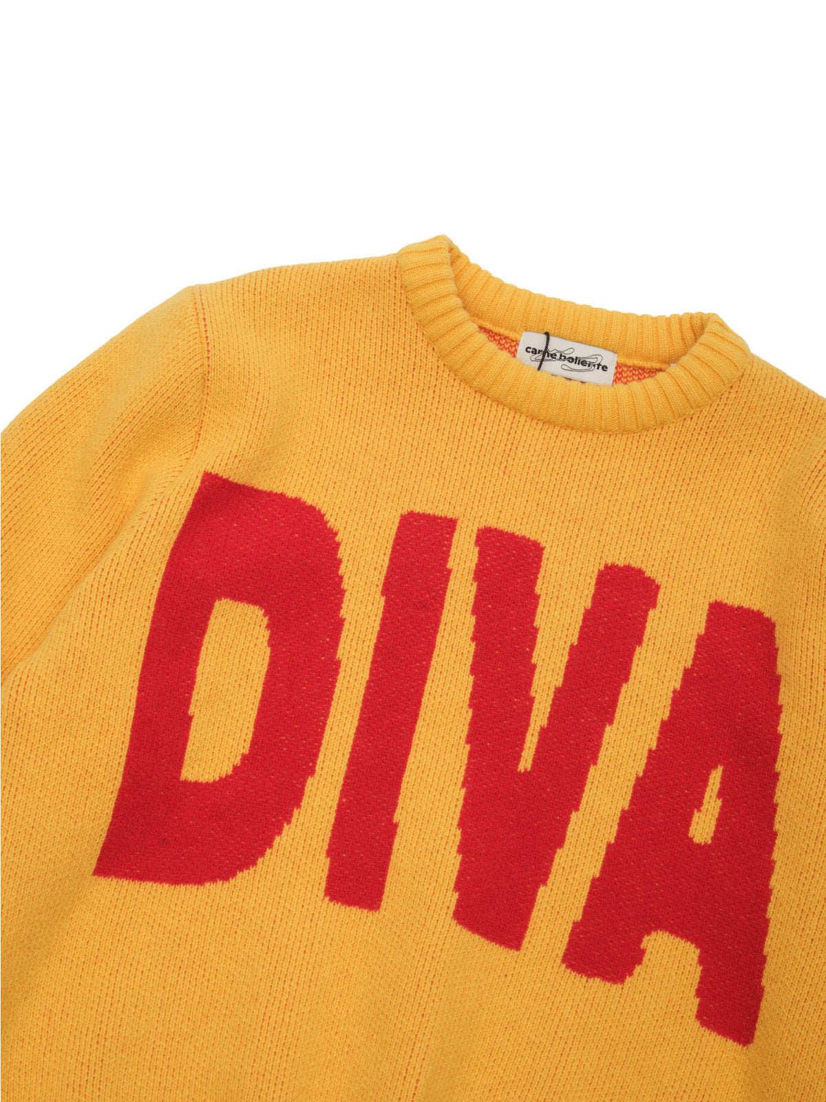 such a diva sweater AW26KNW0402- YLW CARNE BOLLENTE 