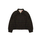 stay plaid jacket AW26OW0101- MULTI CARNE BOLLENTE 