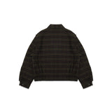 stay plaid jacket AW26OW0101- MULTI CARNE BOLLENTE 