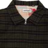 stay plaid jacket AW26OW0101- MULTI CARNE BOLLENTE 