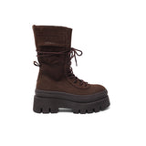 woman lace-up boot F6CPH691-NAB- CHO COPENHAGEN 