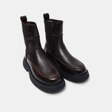 woman chelsea boot F6CPH759-PAT- CHO COPENHAGEN 