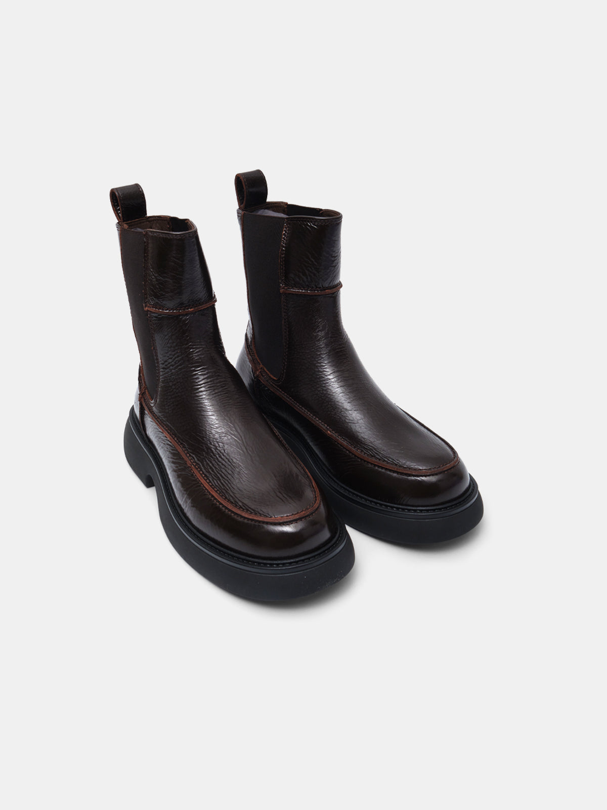 woman chelsea boot F6CPH759-PAT- CHO COPENHAGEN 