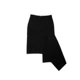 kap knitted skirt with frill KAP- BL32 ESSENTIEL ANTWERP 