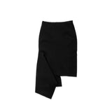 kap knitted skirt with frill KAP- BL32 ESSENTIEL ANTWERP 