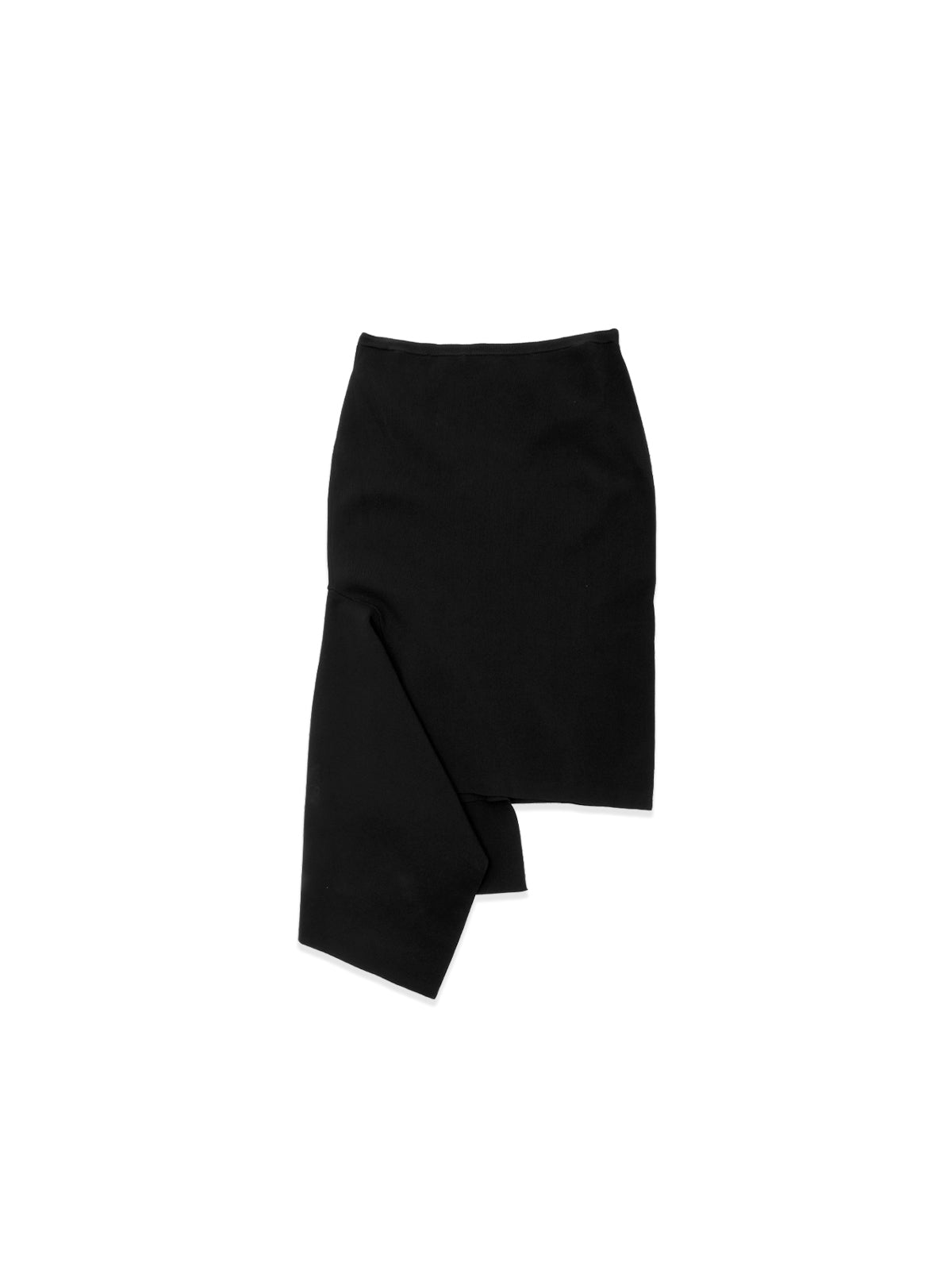 kap knitted skirt with frill KAP- BL32 ESSENTIEL ANTWERP 