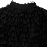 kashvi lace ruffle top KASHVI- BL32 ESSENTIEL ANTWERP 