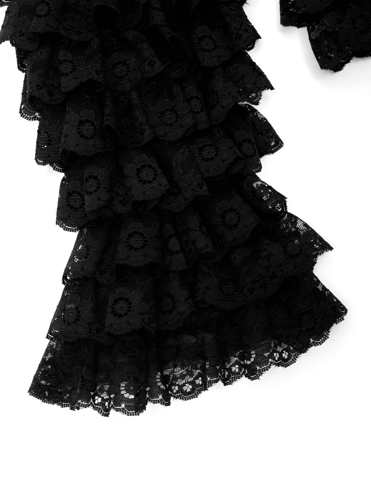 kashvi lace ruffle top KASHVI- BL32 ESSENTIEL ANTWERP 