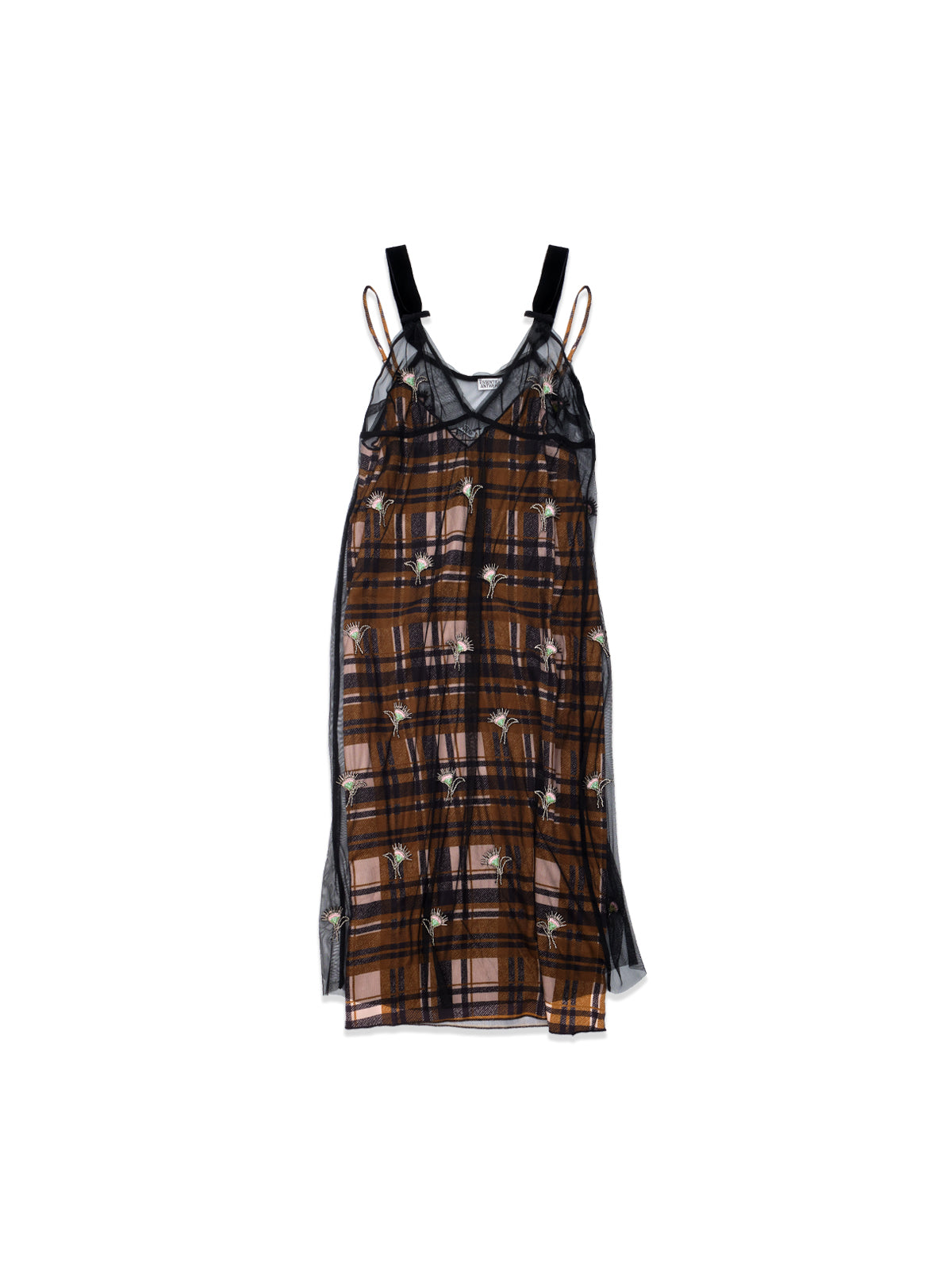 kassandra mesh slip dress KASSANDRA- K1BL ESSENTIEL ANTWERP 