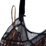 kassandra mesh slip dress KASSANDRA- K1BL ESSENTIEL ANTWERP 