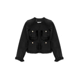 kinetic fringed jacket KINETIC- BL32 ESSENTIEL ANTWERP 