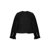 kinetic fringed jacket KINETIC- BL32 ESSENTIEL ANTWERP 