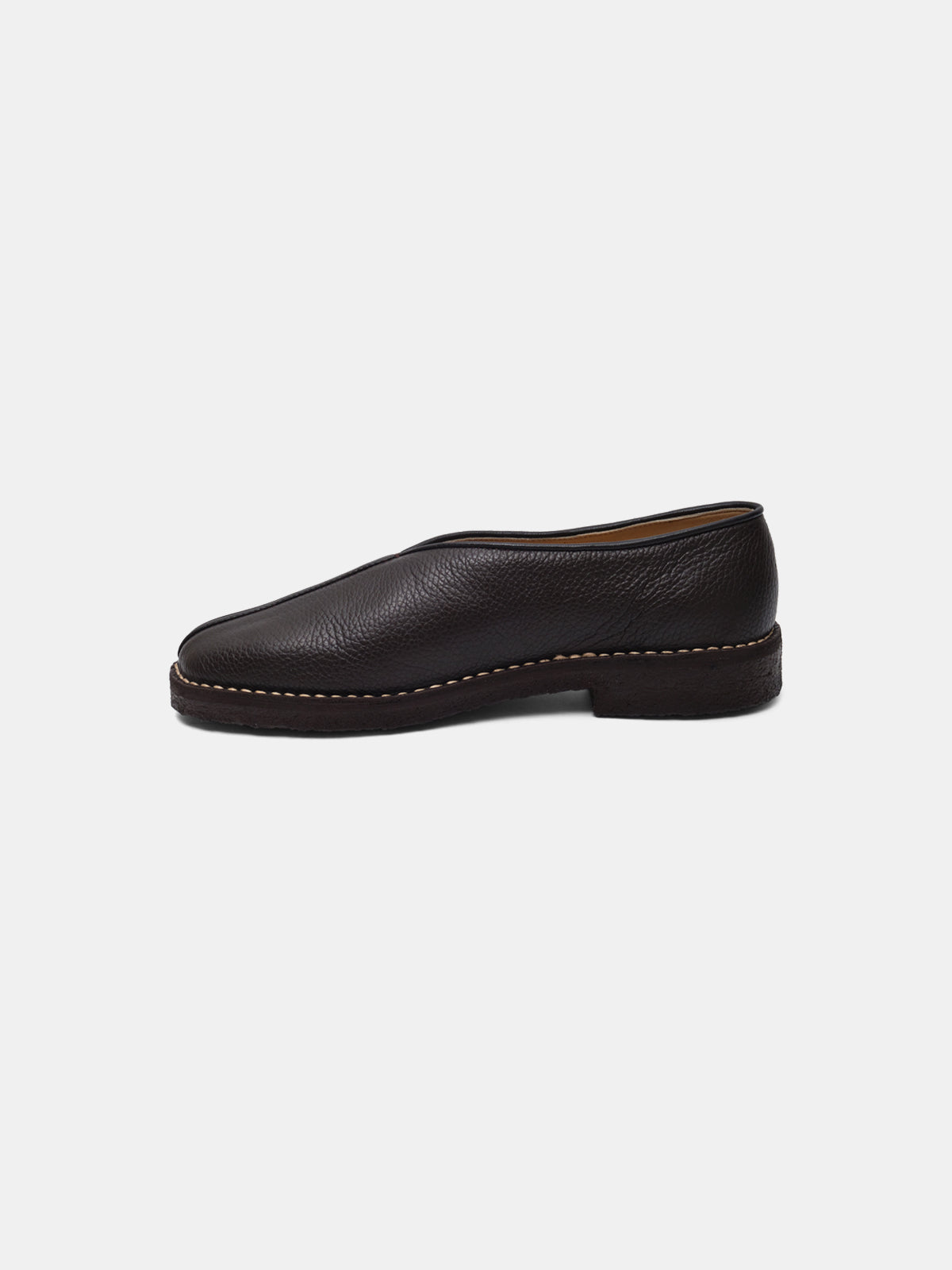 piped crepe slippers FO0292-LL205- BR449 LEMAIRE 