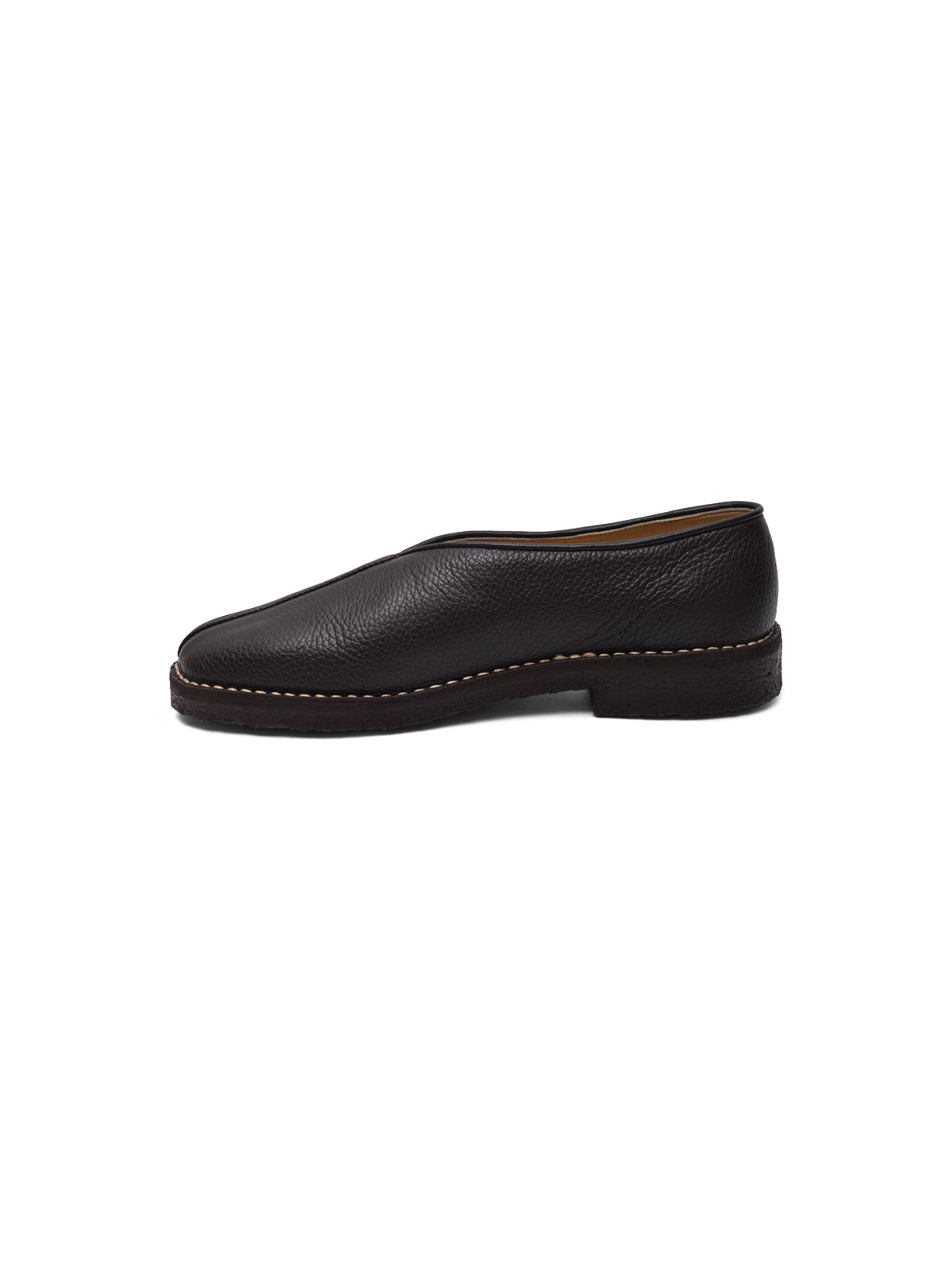 piped crepe slippers FO0292-LL205- BR449 LEMAIRE 