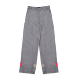 velcro straight trousers FW26MB104- GYRD LII 