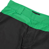 contrast waist wide trousers FW26MB105- BKGN LII 