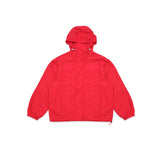 hooded anorak FW26UO105- RD LII 
