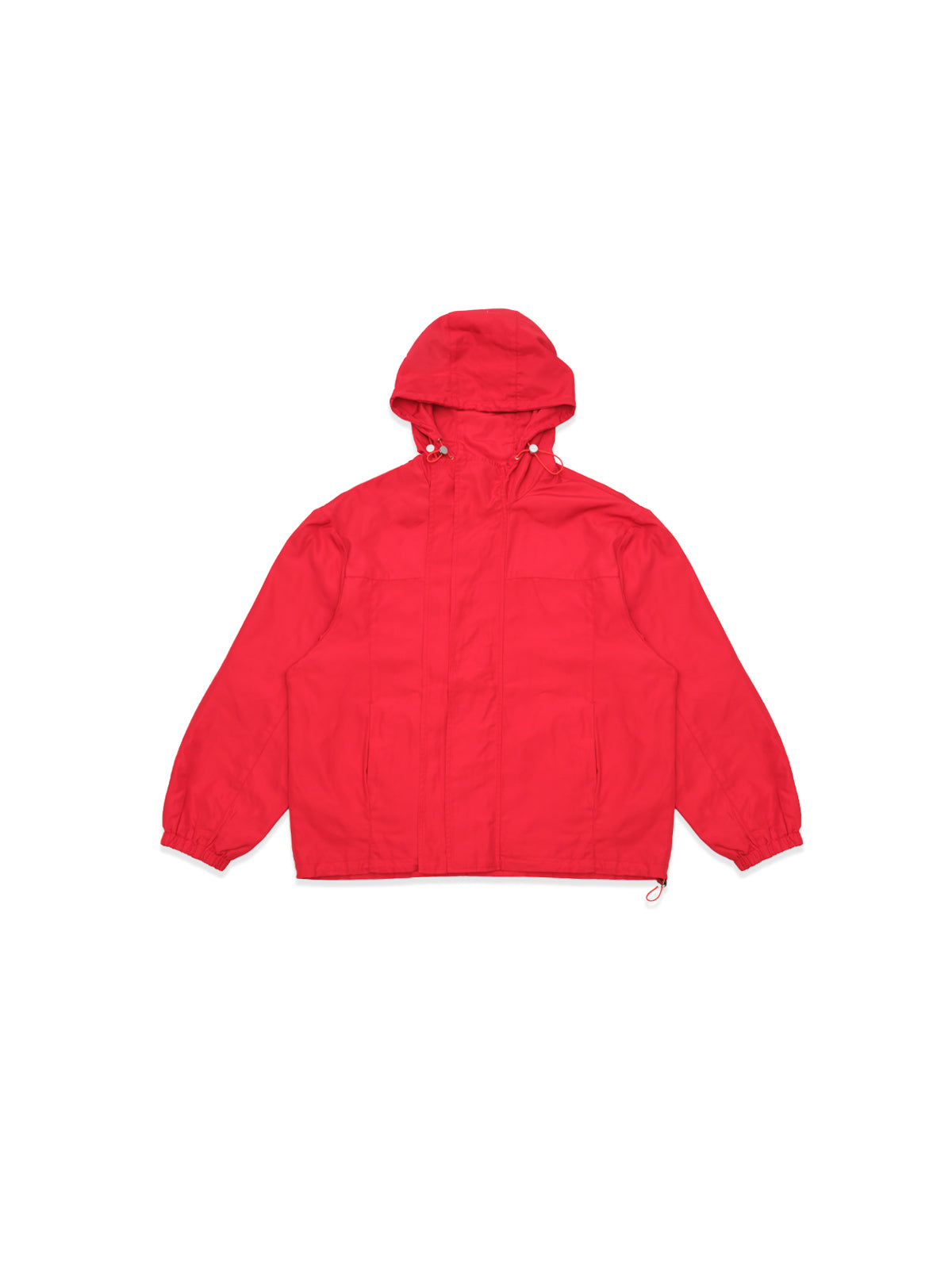 hooded anorak FW26UO105- RD LII 