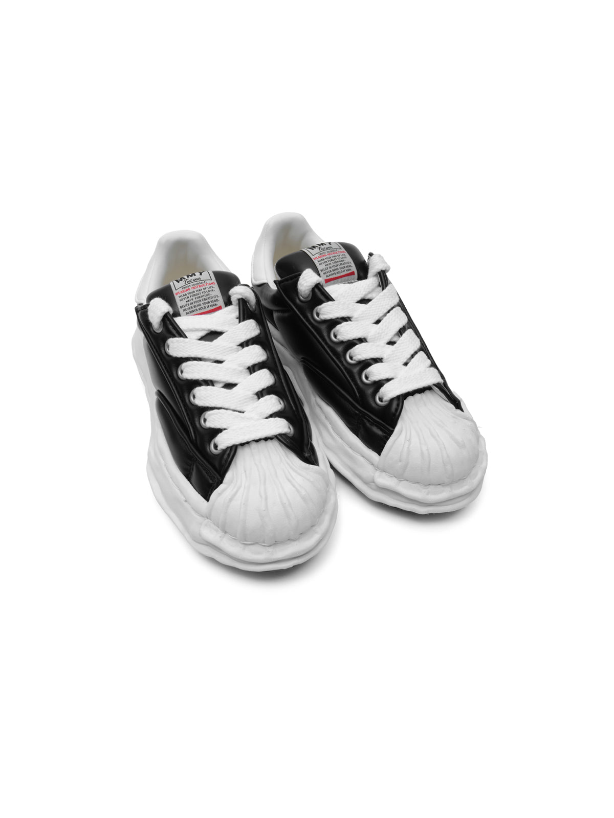 blakey puffer low-top sneakers A17FW732- BK MAISON MIHARA YASUHIRO 