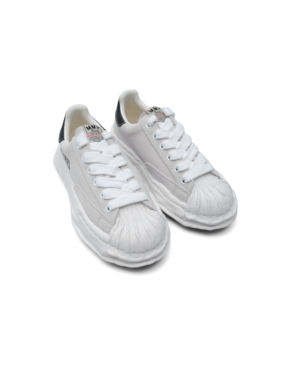 blakey original sole suede low-top sneaker A17FW745- WHT MAISON MIHARA YASUHIRO 