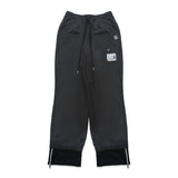 track pants layered sweat pants A17PT582- BK MAISON MIHARA YASUHIRO 