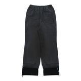 track pants layered sweat pants A17PT582- BK MAISON MIHARA YASUHIRO 
