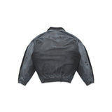sweat pullover combined knit pullover A17SW532- BRW MAISON MIHARA YASUHIRO 