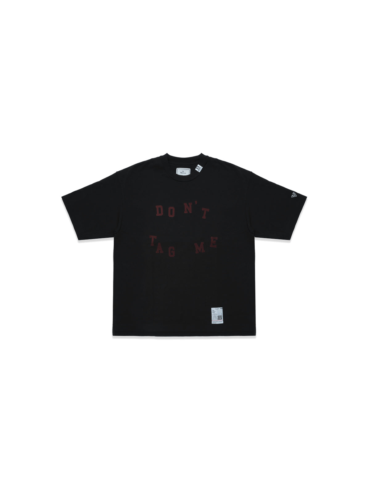 don't tag me flocky tee J17TS822- BK MAISON MIHARA YASUHIRO 