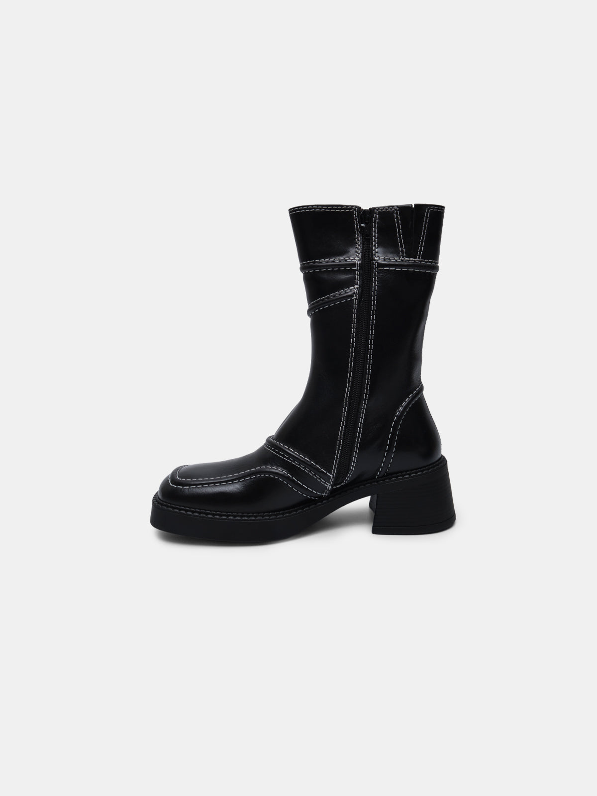 malene black ankle boots E8-2623- BK MIISTA 