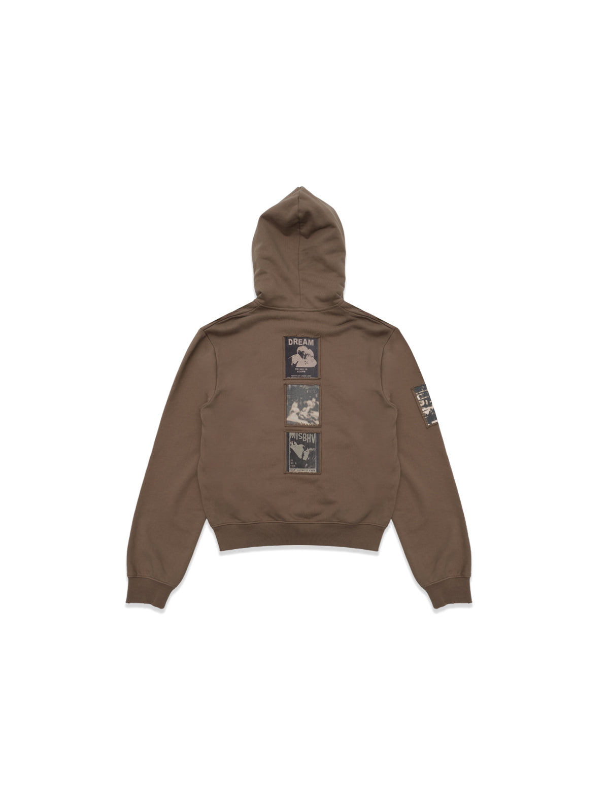 warszawa patched zipped hoodie 261U112- TP MISBHV 