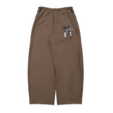 warszawa patched baggy sweatpants 261U114- TP MISBHV 