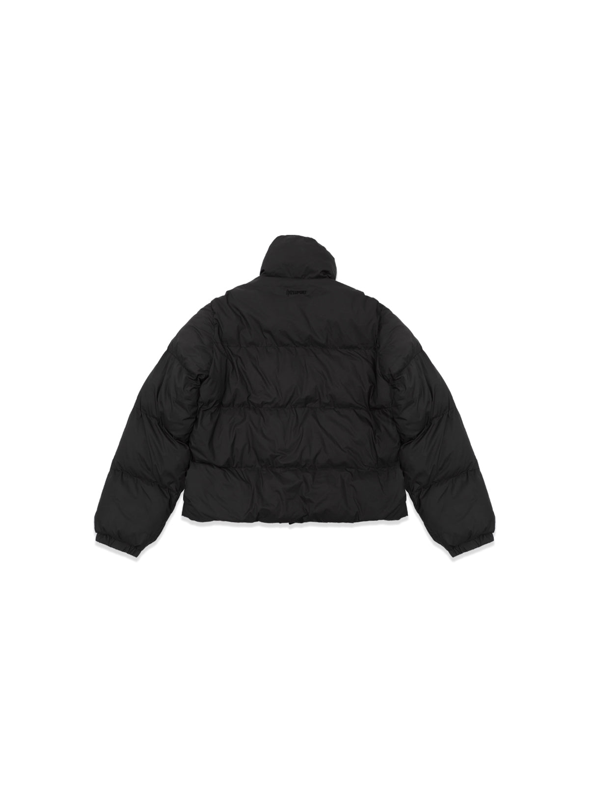 ambra short puffer jacket V35FW26- BK OPÉRASPORT 