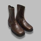 camion boot deep olive leather A2267CDO- OV OUR LEGACY 