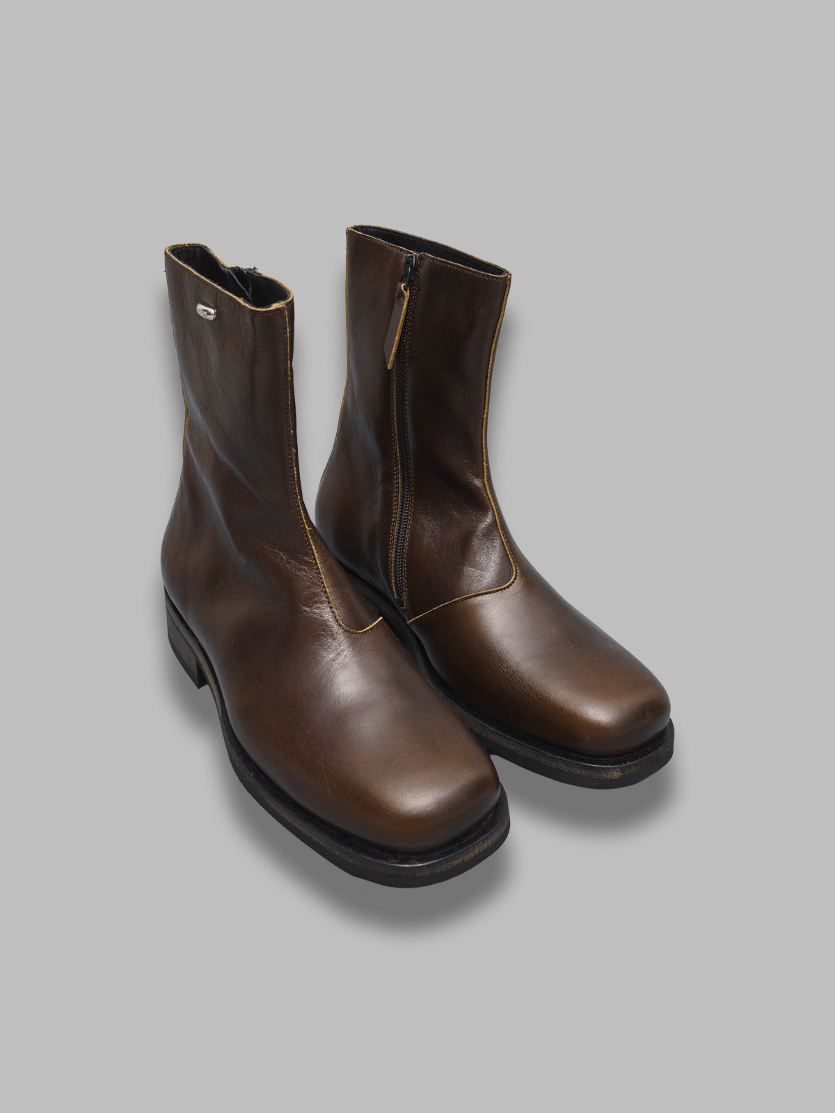 camion boot deep olive leather A2267CDO- OV OUR LEGACY 