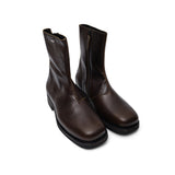 camion boot deep olive leather A2267CDO- OV OUR LEGACY 