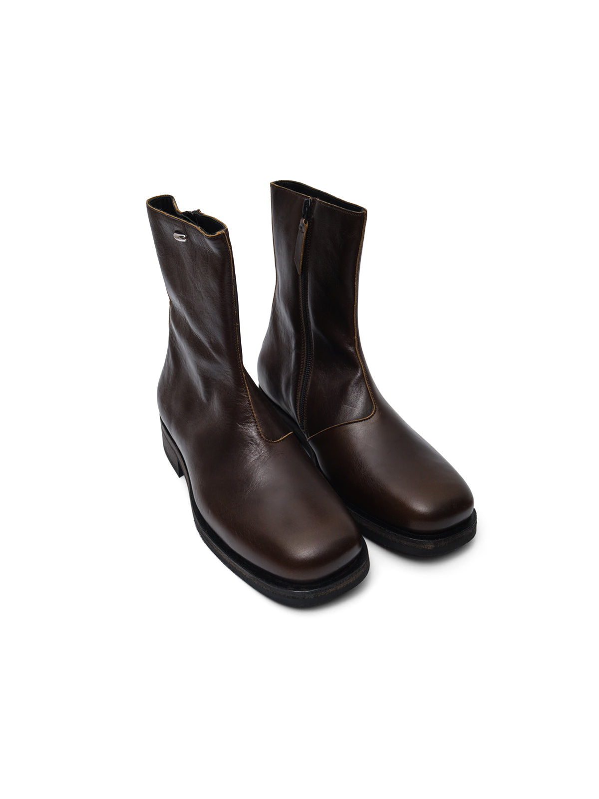 camion boot deep olive leather A2267CDO- OV OUR LEGACY 