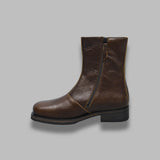 camion boot deep olive leather A2267CDO- OV OUR LEGACY 