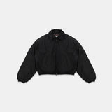 cropped avenue puffa W2261CB- BK OUR LEGACY 