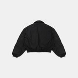 cropped avenue puffa W2261CB- BK OUR LEGACY 
