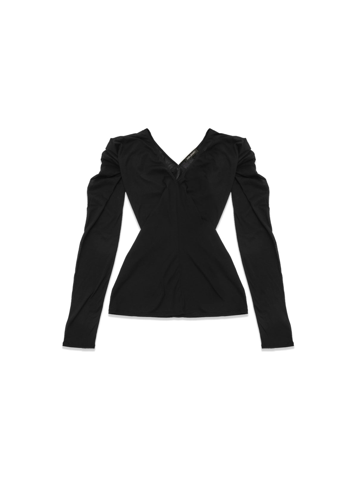 cheer v neck W4266CBS- BK OUR LEGACY 