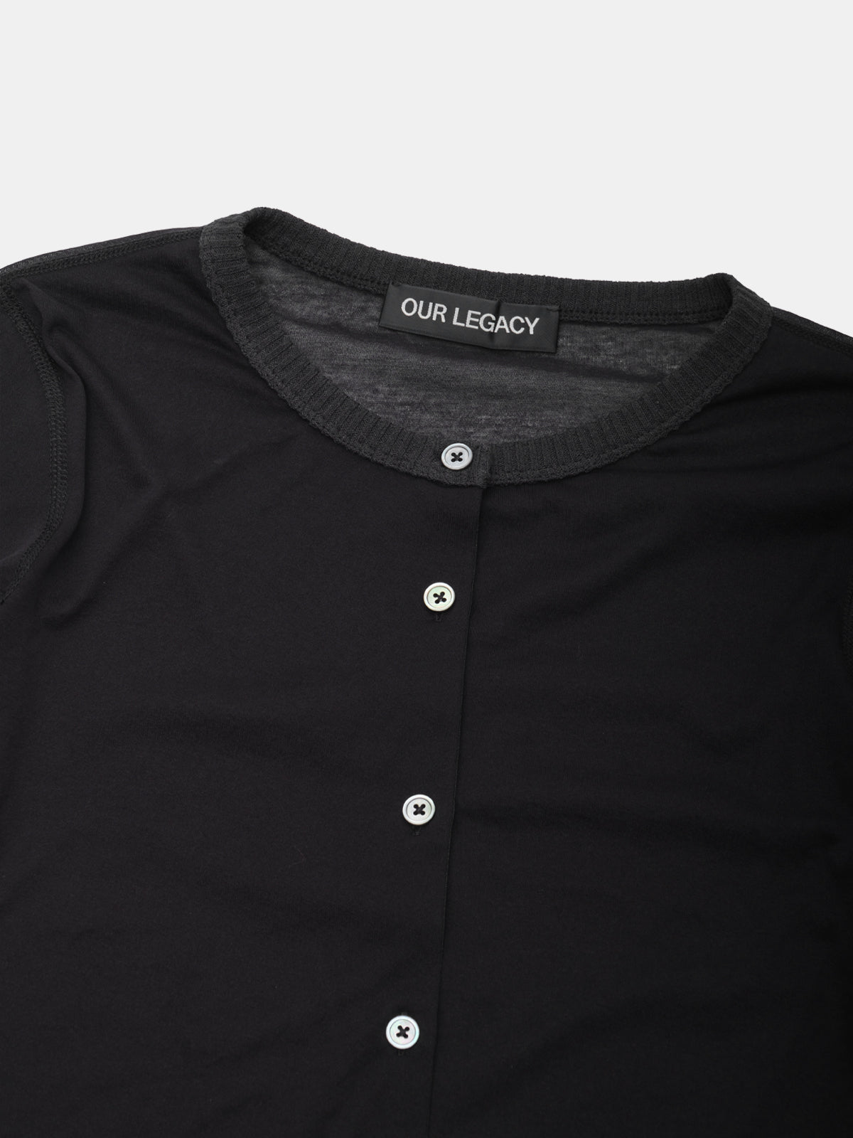 heat longsleeve W4266HB- BK OUR LEGACY 