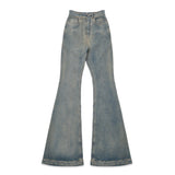 boolan bootcut DS02F6311-SDMI- 56 RICK OWENS DRKSHDW 