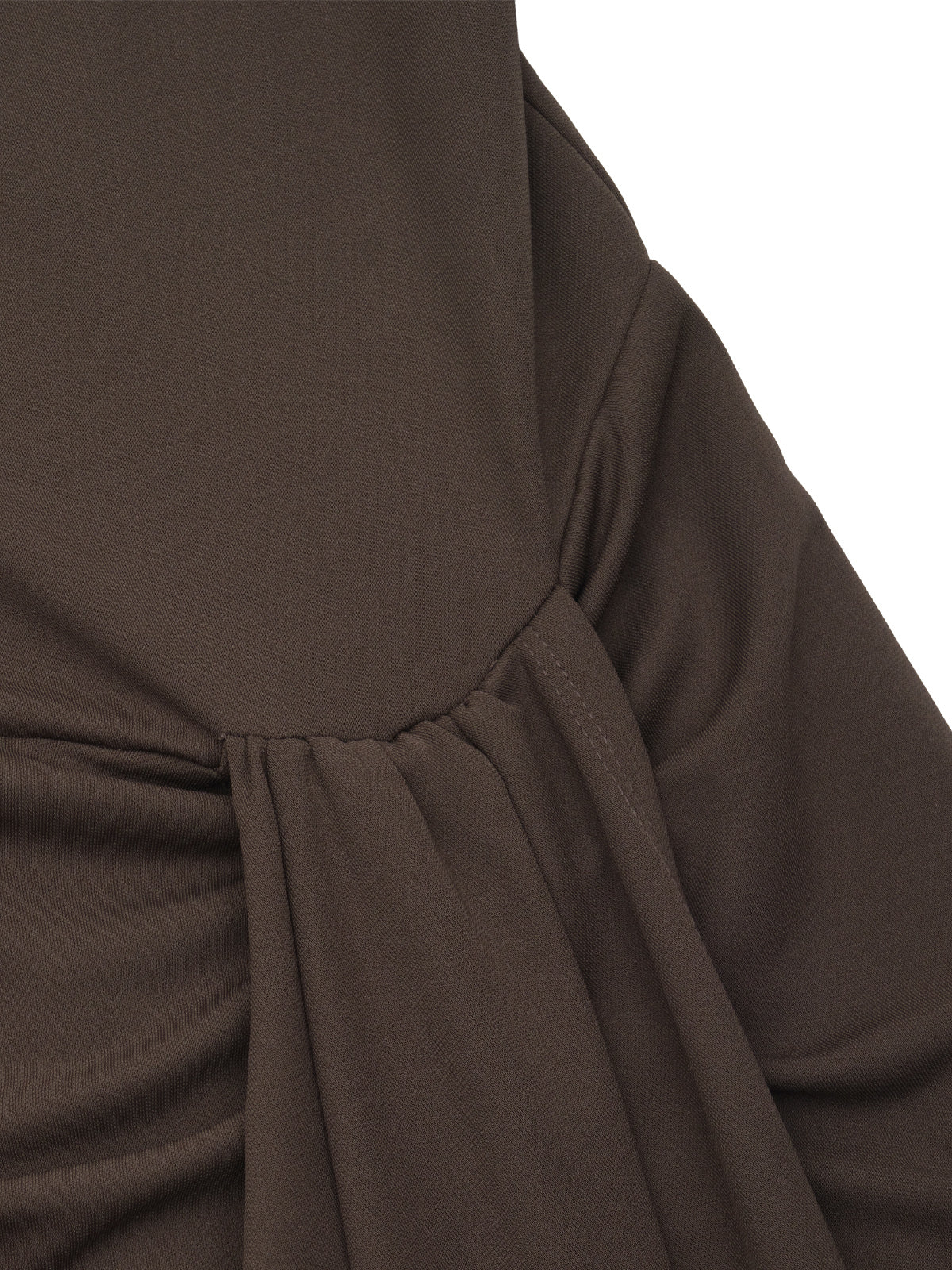 draped skirt midi dress 116179265- 265 ROTATE 